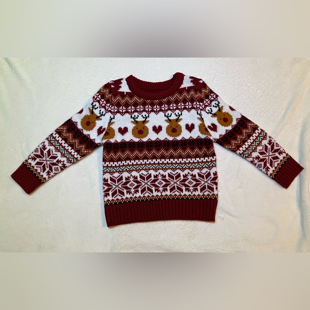 Rudolph 3T Toddler Sweater